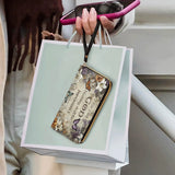 Catholight Faithful Blossom - Leather Wallet Purse