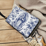 Catholight Sacred Serenity Virgin Mary Leather Wallet Purse