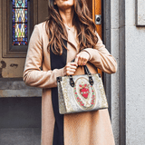 Catholight Immaculate Heart of Mary Elegance Leather Bag