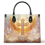 Catholight Dove of Peace Leather Bag