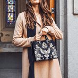 Catholight Borsa in pelle Devozionale Spirito Santo e Giglio