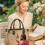 Catholight Faith in Stillness Leather Bag