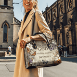 Catholight Faithful Blossom Leather Bag