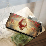 Catholight Glorious Ascension Christ Rising in Majesty - Leather Wallet Purse