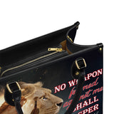 Catholight Strength Through His Promise Leather Bag
