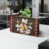 Catholight The Bishop's Grace Leather Wallet Purse