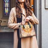 Catholight Dove of Peace Leather Bag