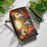 Catholight Coronation Of Mary Leather Wallet Purse