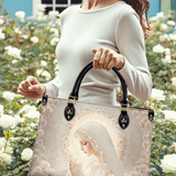 Catholight Rose Halo Devotion Leather Bag