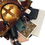 Catholight Radiance of the Cross Leather Bag