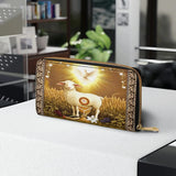 Catholight The Lamb Of Redemption Leather Wallet Purse