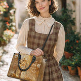 Catholight Faith Warrior Personalized Leather Bag