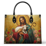 Catholight Lamb of Grace Leather Bag