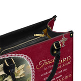 Catholight Lilies of Faith Leather Bag