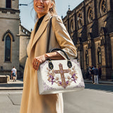 Catholight Faith & Florals Leather Bag