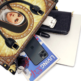 Catholight The Little Flower of Grace Leather Bag