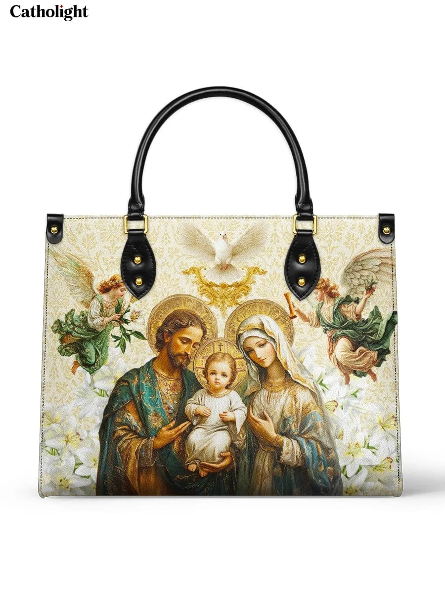 Heilige Familie Heilige Ledertasche