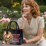 Catholight Strength Through His Promise Leather Bag
