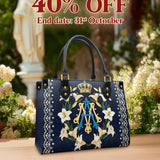 Catholight Crown Of Grace Leather Bag