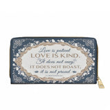 Catholight Corinthian Elegance Leather Wallet Purse