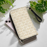 Catholight The Ave Maria Pattern Leather Wallet Purse