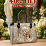 Catholight Heavenly Grace In Radiant Splendor Leather Bag