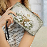 Catholight The Holy Eucharist Leather Wallet Purse