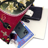 Catholight Lilies of Faith Leather Bag