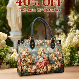 Catholight Halo Of Roses Leather Bag