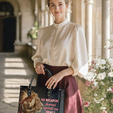 Catholight Strength Through His Promise Leather Bag