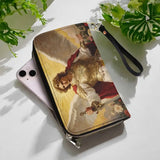 Catholight Guardian of Light Leather Wallet Purse