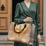 Catholight Dove of Peace Leather Bag