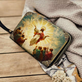 Catholight The Glorious Ascension Leather Wallet Purse