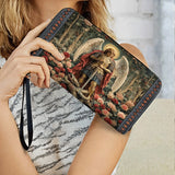 Catholight Archangel's Triumph - Leather Wallet Purse