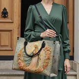 Catholight The Crescent of Serenity Leather Bag