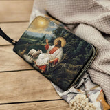 Catholight The Divine Shepherd's Grace Leather Wallet Purse