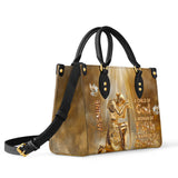 Catholight Faith Warrior Personalized Leather Bag