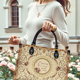 Catholight Strength in Grace Leather Bag
