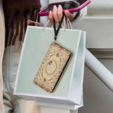 Catholight Strength in Grace Leather Wallet Purse
