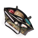 Catholight Archangel's Triumph Leather Tote Bag