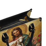 Catholight Lamb of Grace Leather Bag