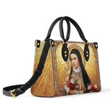 Catholight The Little Flower of Grace Leather Bag