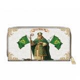 Catholight Saint Patrick's Devotion Leather Wallet Purse