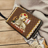 Catholight Agnus Dei Leather Wallet Purse
