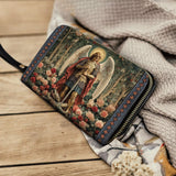 Catholight Archangel's Triumph - Leather Wallet Purse