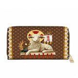 Catholight Agnus Dei Leather Wallet Purse