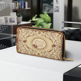 Catholight Strength in Grace Leather Wallet Purse