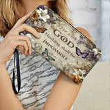 Catholight Faithful Blossom - Leather Wallet Purse