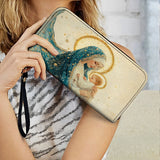 Catholight Divine Mother’s Embrace Leather Wallet Purse