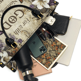 Catholight Faithful Blossom Leather Bag